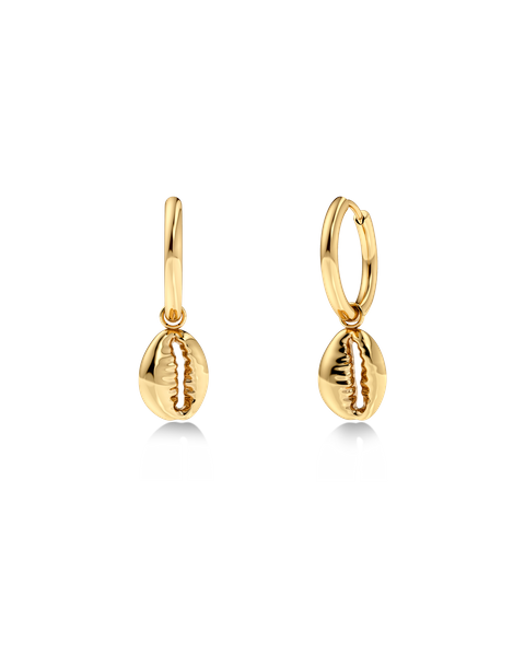 Coastal Hoops Gold earrings Gold