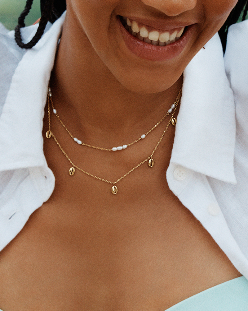Coastal Necklace Multi Gouden kettingen Goud