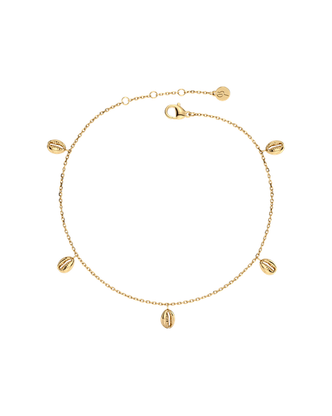 Coastal Anklet Multi Gold anklets Gull