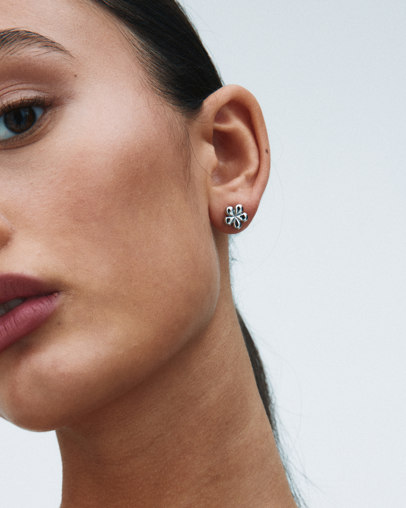 Daisy Studs Ørestikker Sølv
