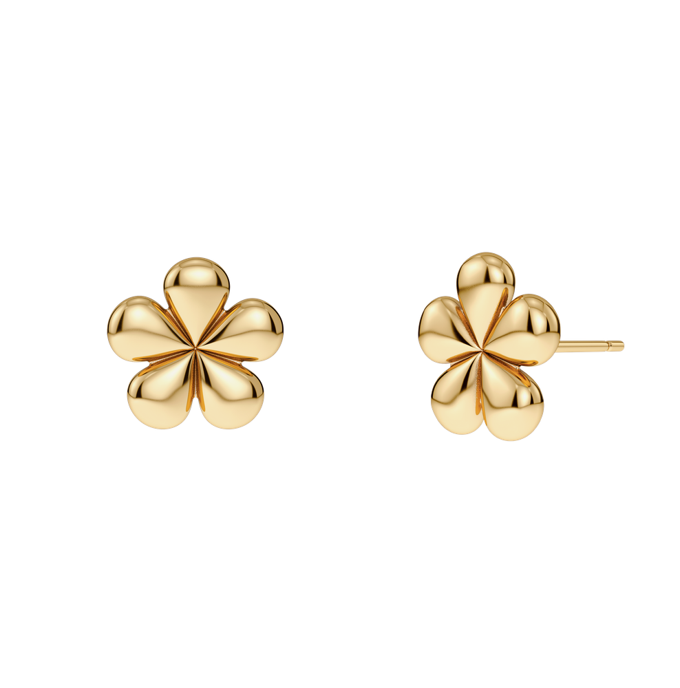 Daisy Studs Studs Gold