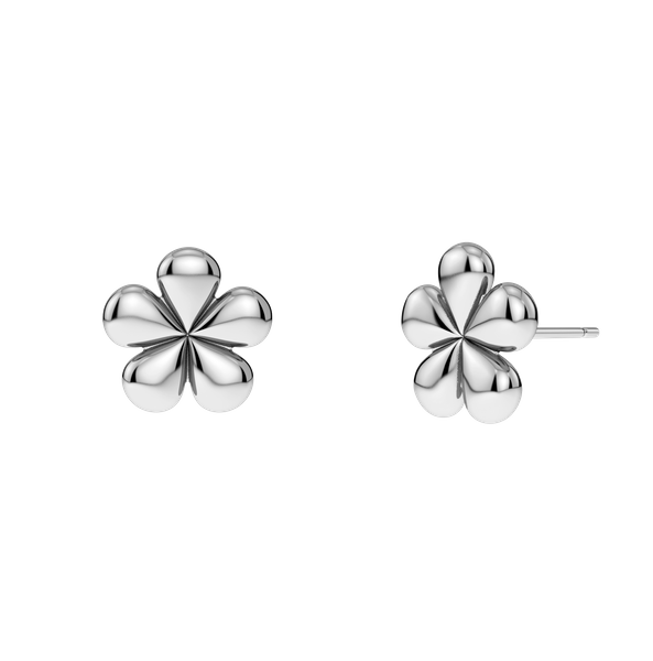 Daisy Studs Jewellery Silver