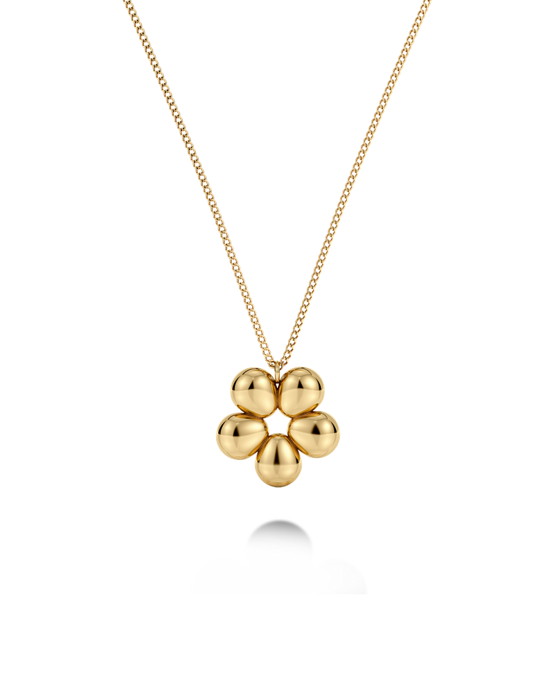 Daisy Necklace M Gold necklaces Gold