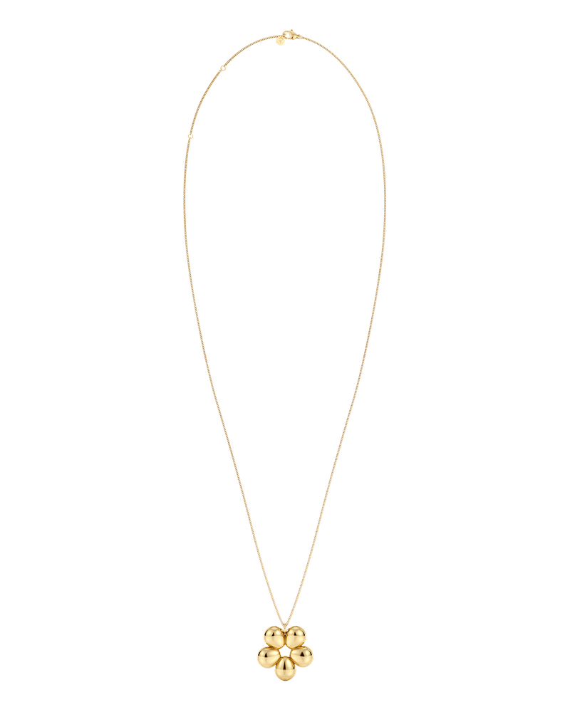 Daisy Necklace L Guldhalsband Guld