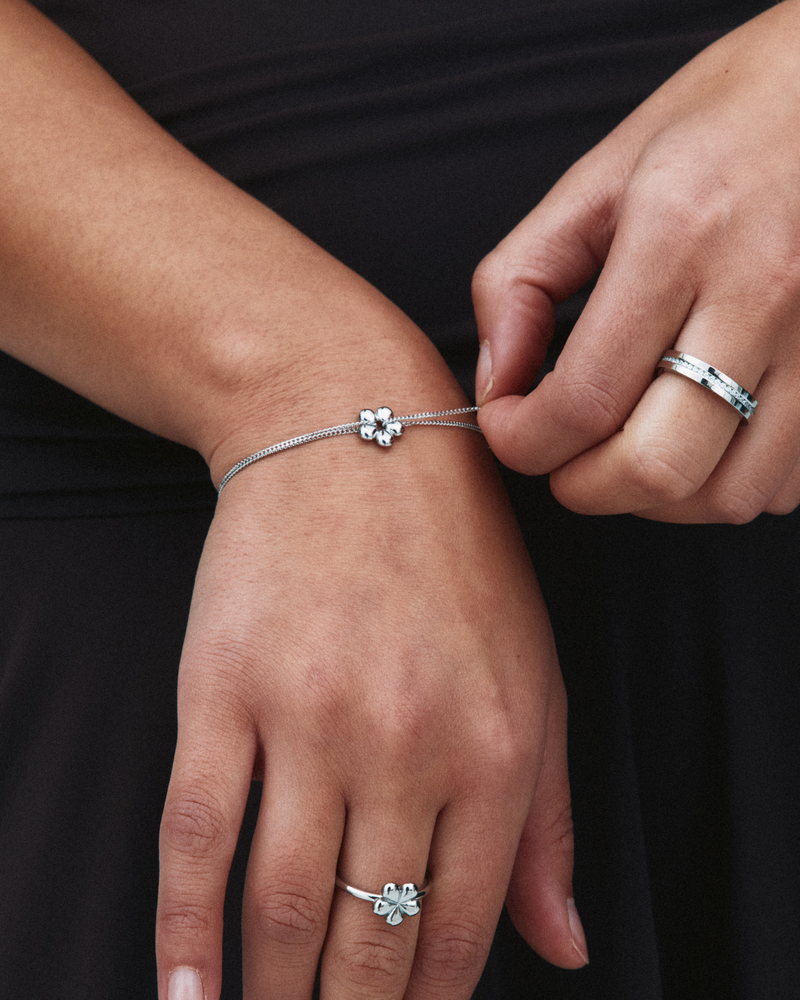 Daisy Bracelet Silverarmband Silver