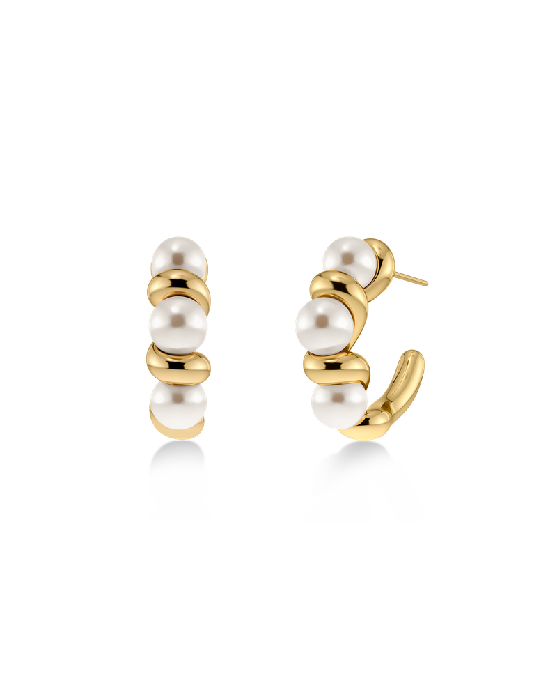 Margot Hoops L Hoops Gold