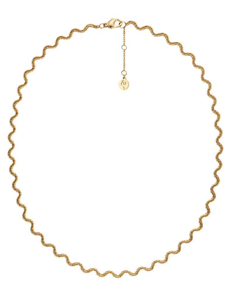 Mini Spiral Necklace Gouden kettingen Goud