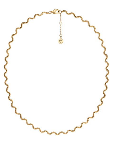 Mini Spiral Necklace Gold necklaces Gull