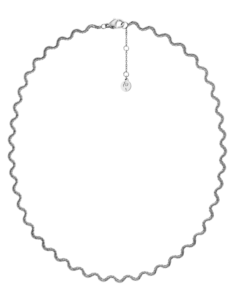Mini Spiral Necklace Hopeiset kaulakorut Hopea