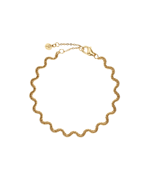 Mini Spiral Bracelet Gold bracelets Guld