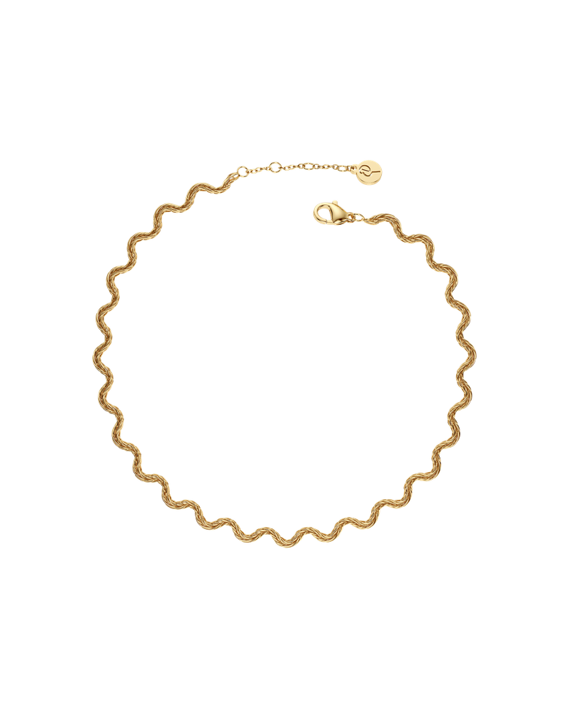 Mini Spiral Anklet Kultaiset nilkkakorut Kulta