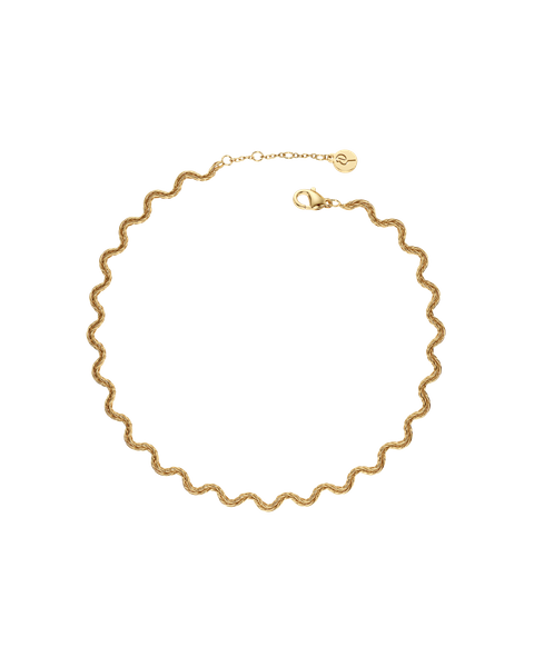 Mini Spiral Anklet Gold anklets Gull