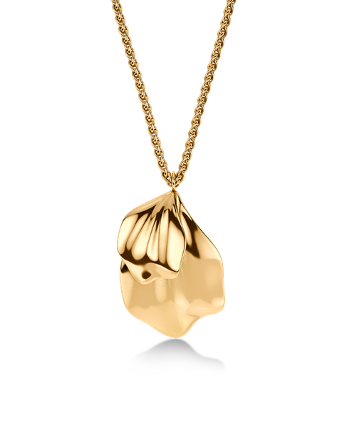 Petal Necklace L Gold necklaces Kulta