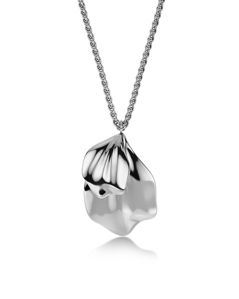 Petal Necklace L Silver necklaces Silver