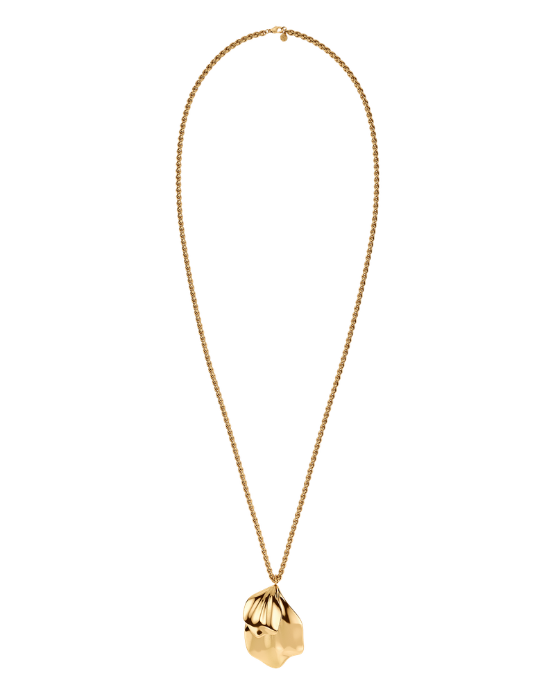 Petal Necklace L Gold necklaces Gold