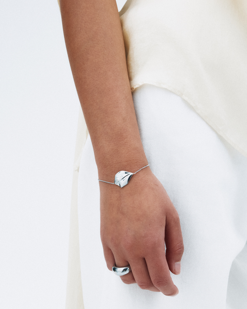 Petal Bracelet Silverarmband Silver