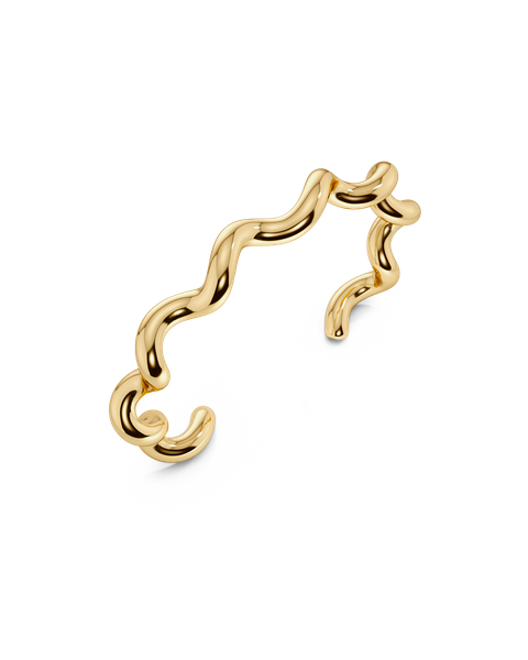 Spiral Bangle Gold bracelets Kulta