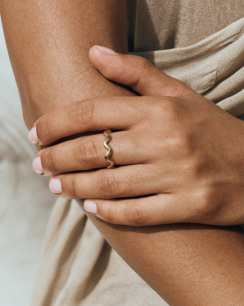 Spiral Ring Guldringar Guld