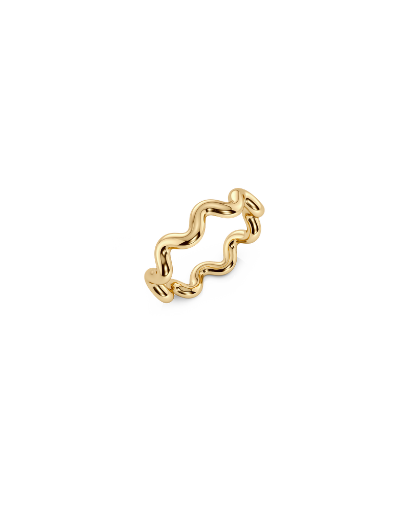Spiral Ring Guldringar Guld