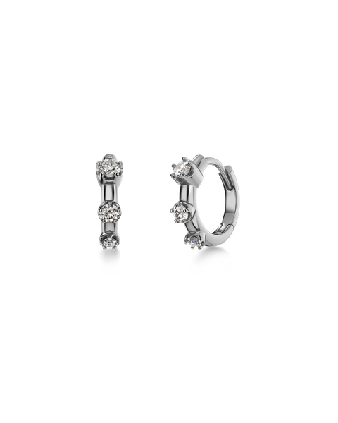 Teeny Hoops Jewellery Zilver