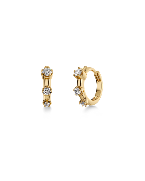 Teeny Hoops Gold earrings Kulta