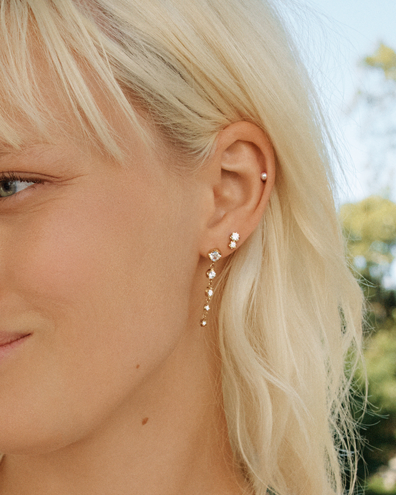 Teeny Earrings Gold earrings Gold