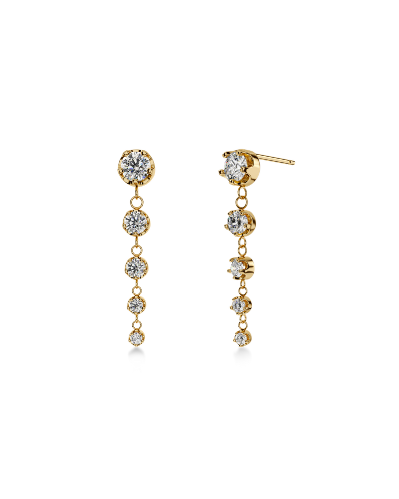 Teeny Earrings Gold earrings Gold