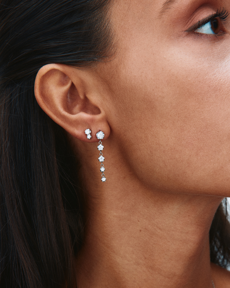 Teeny Earrings Silver earrings Silver
