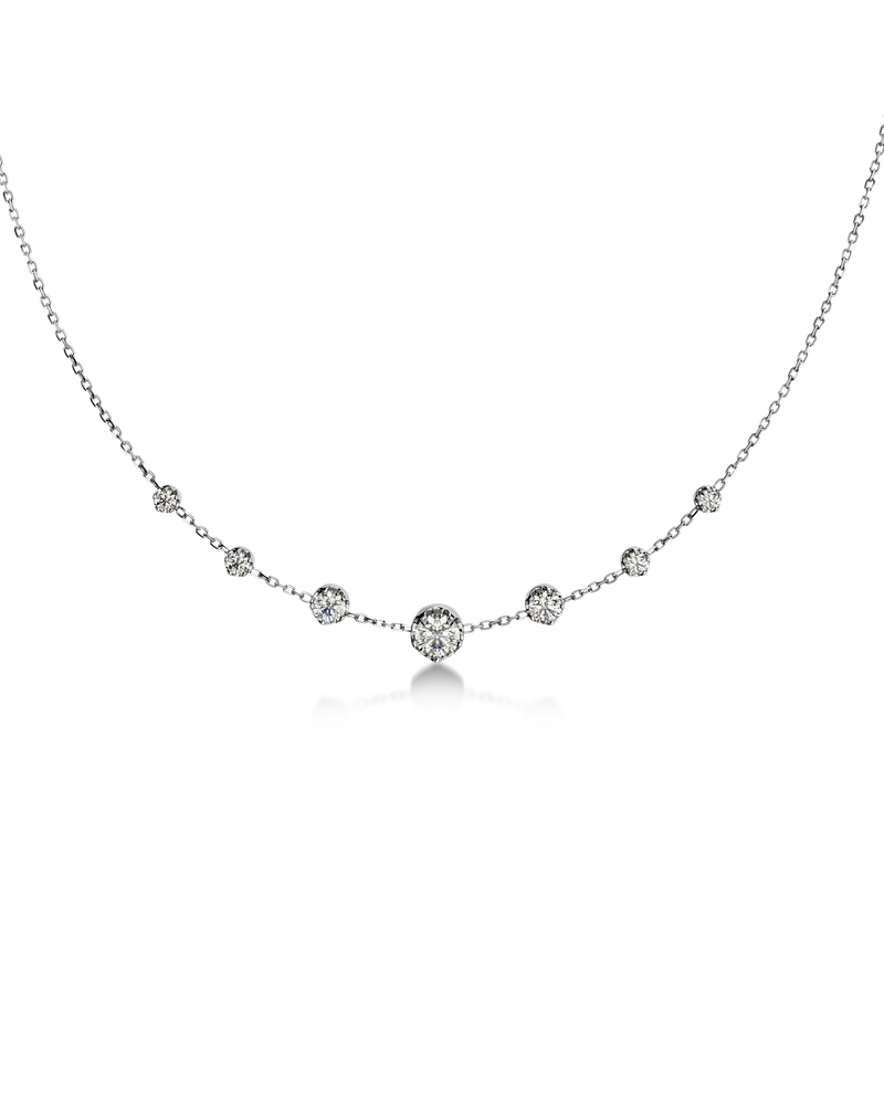 Teeny Necklace Halskæder i sølv Sølv