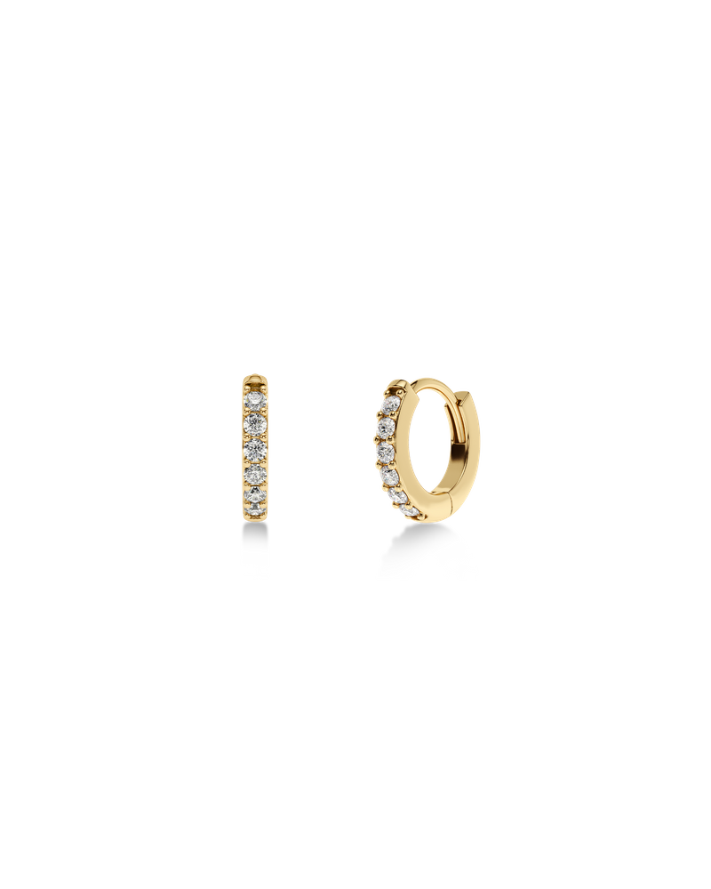 Eternity Hoops S Hoops Gold