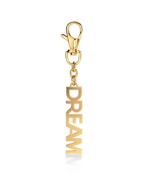 Dream Bag Charm For best friend Goud