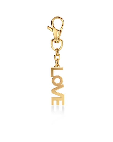 Love Bag Charm Jewellery Goud