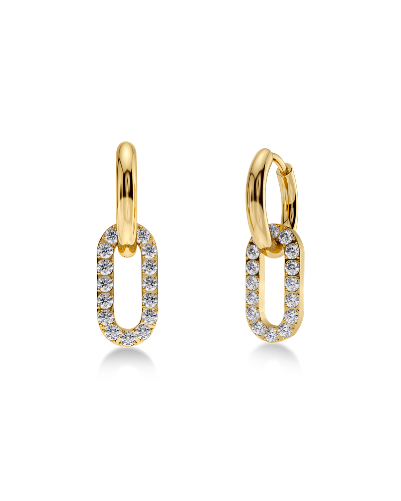Inez Earrings Gouden oorbellen Goud