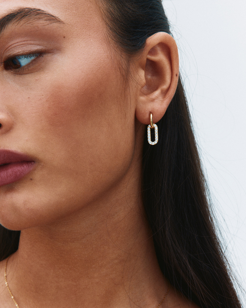 Inez Earrings Gouden oorbellen Goud
