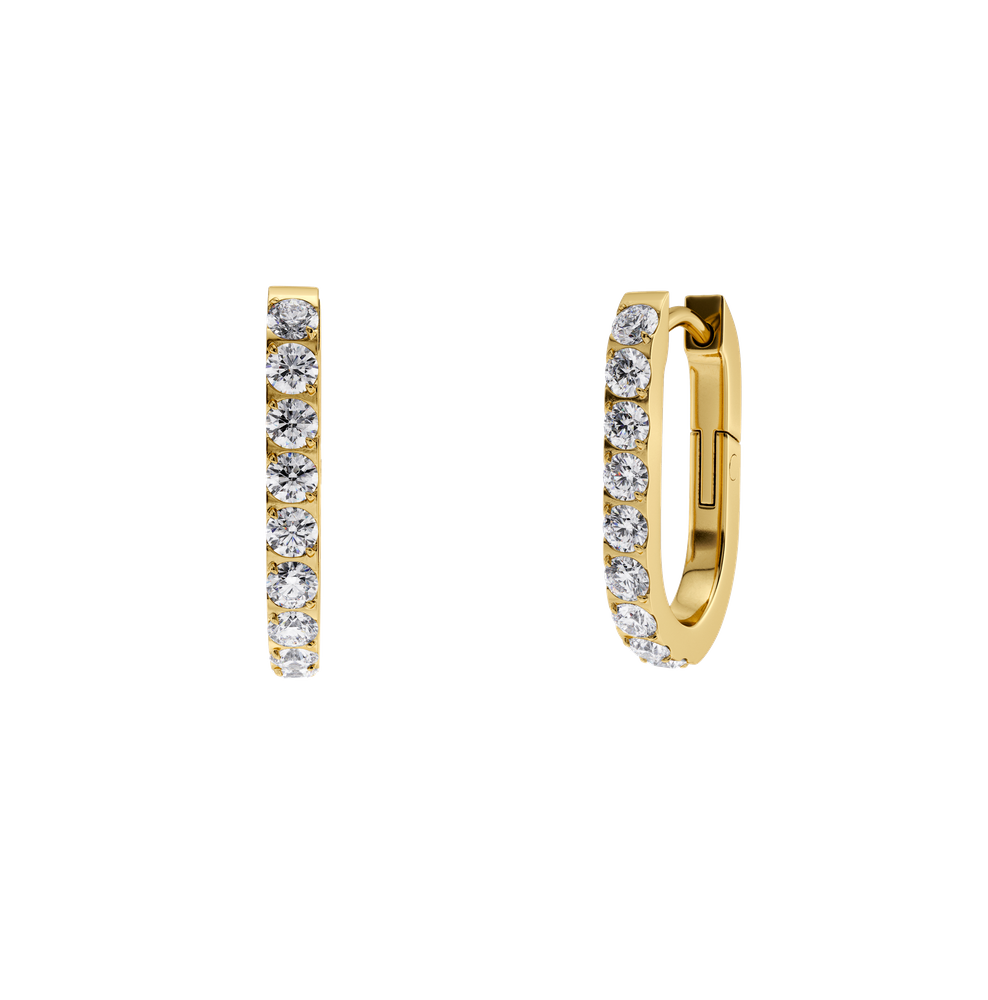 Inez Hoops S Creolen Gold