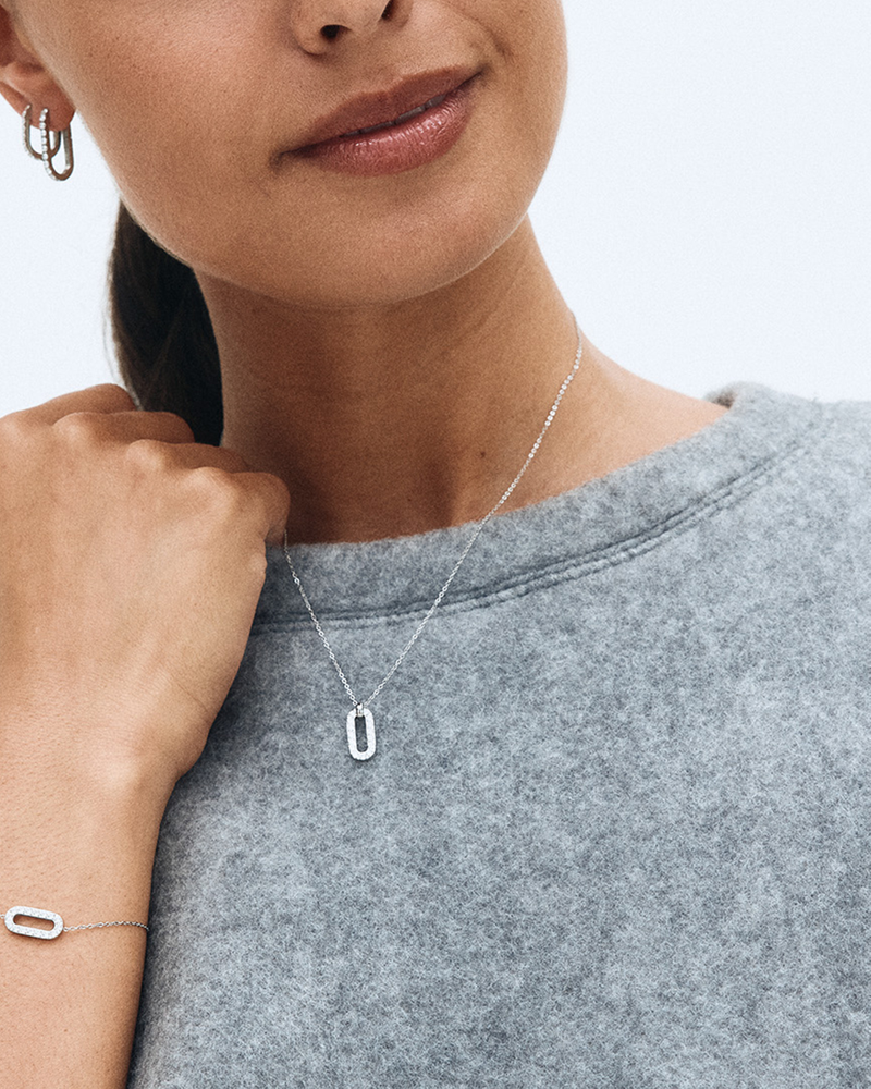 Inez Necklace Hopeiset kaulakorut Hopea