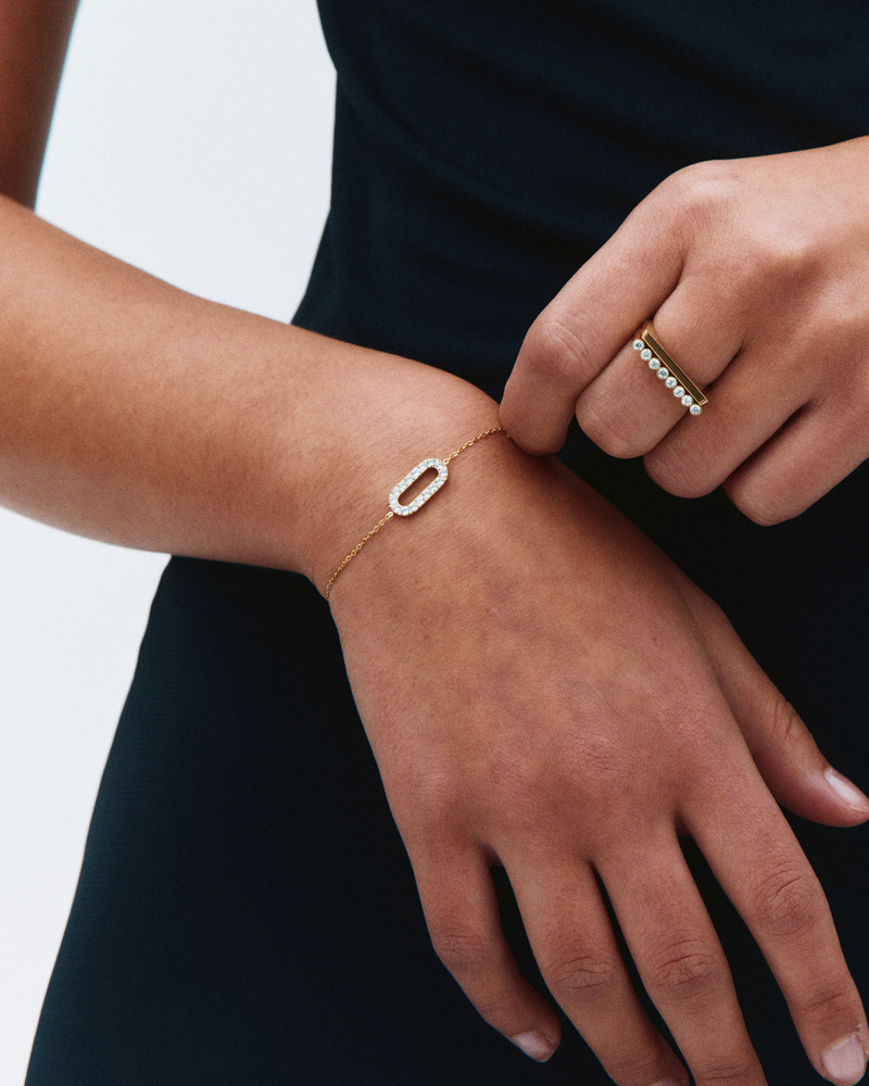 Inez Bracelet Kultaiset rannekorut Kulta