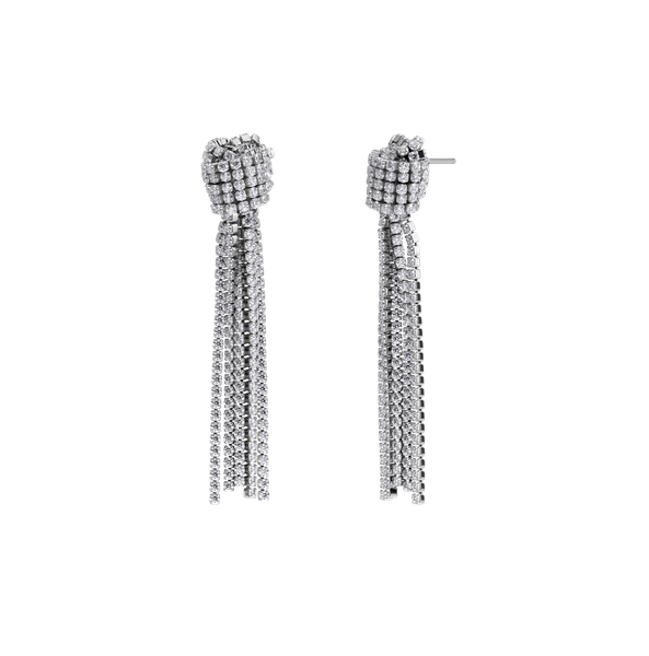 Revel Knot Earrings Jewellery Hopea