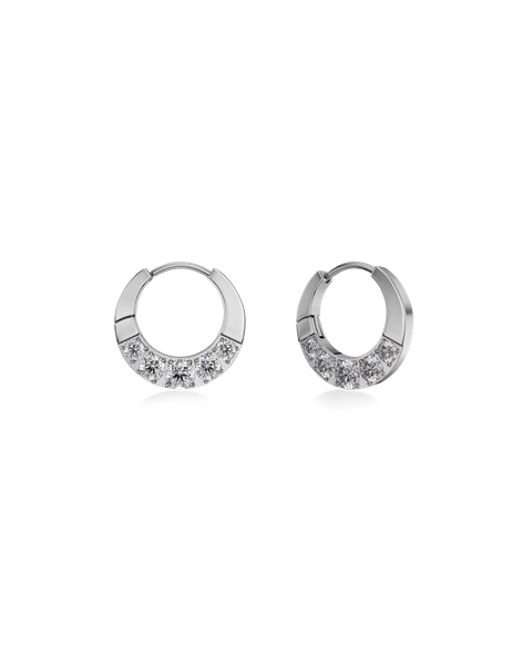 Monarch Hoops S Jewellery Silber