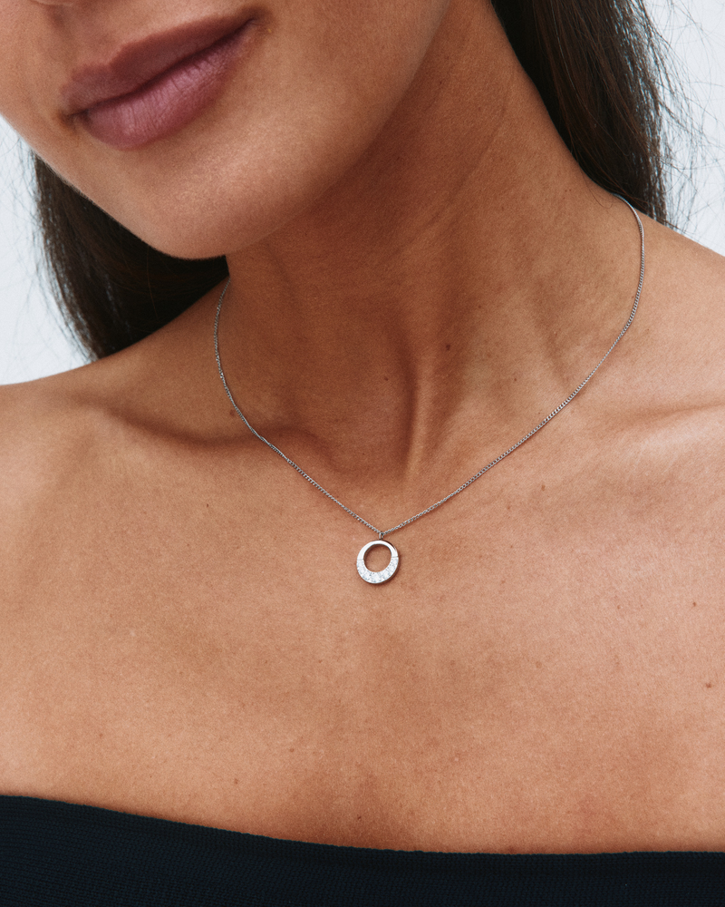 Monarch Necklace S Hopeiset kaulakorut Hopea