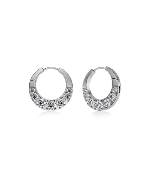 Monarch Hoops L Jewellery Hopea