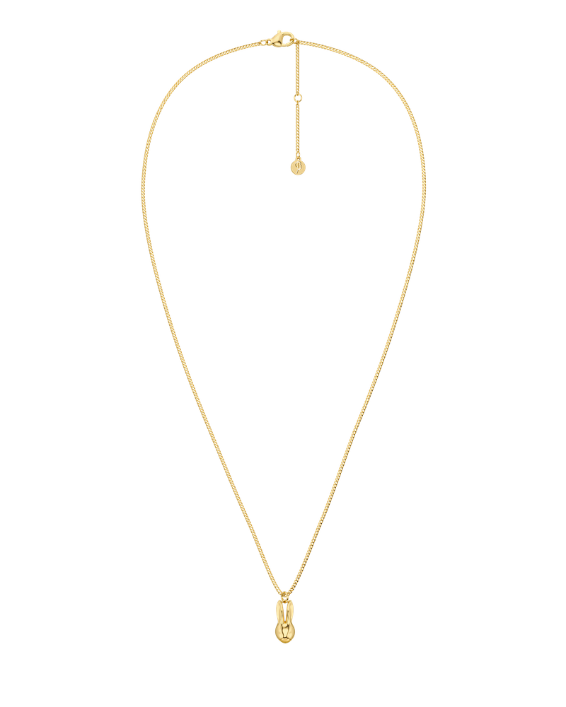 Bunny Necklace Gold necklaces Gold