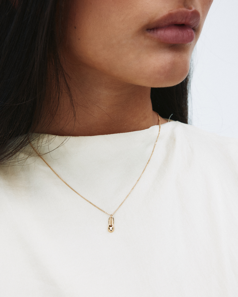 Bunny Necklace Gold necklaces Gold