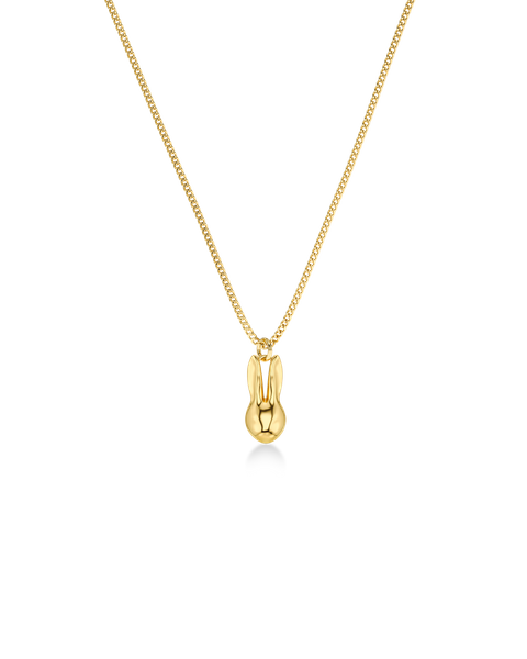 Bunny Necklace Gold necklaces Guld