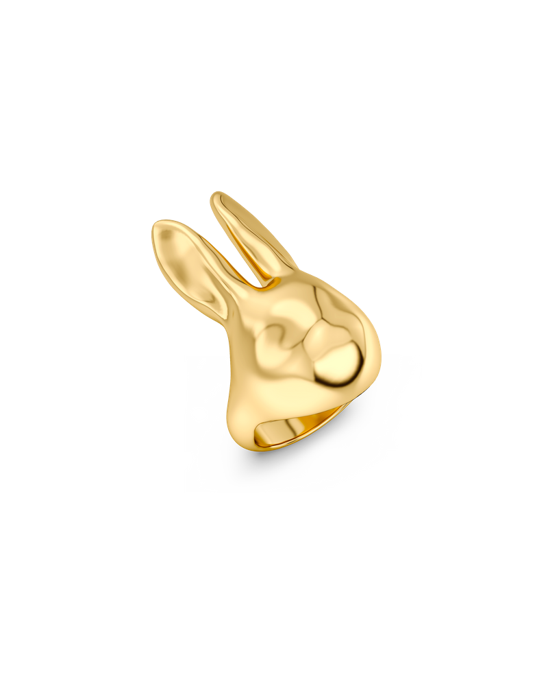 Bunny Ring L Gold rings Gold