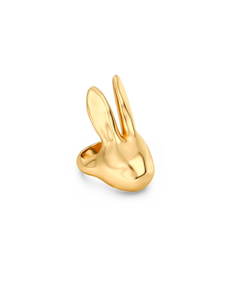Bunny Ring L Gold rings Gold