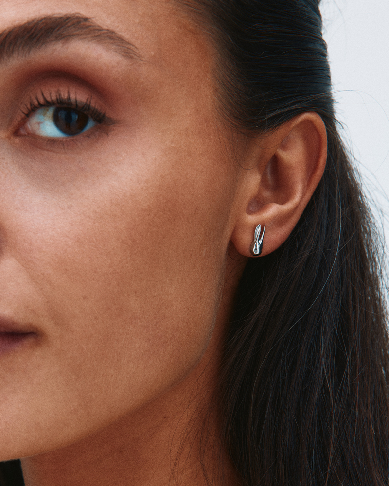 Bunny Studs Studs Silver