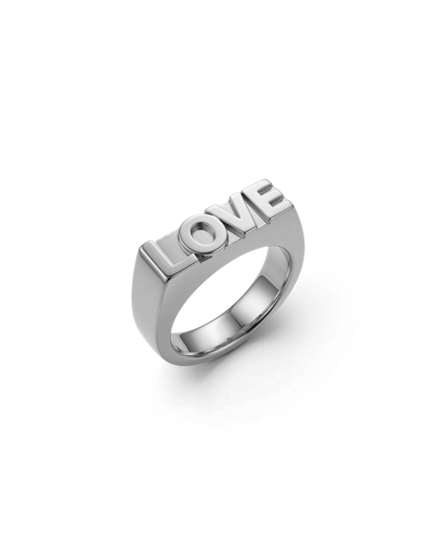 Love Signet Ring Classics Hopea