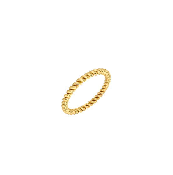 Rope Ring Gold rings Kulta