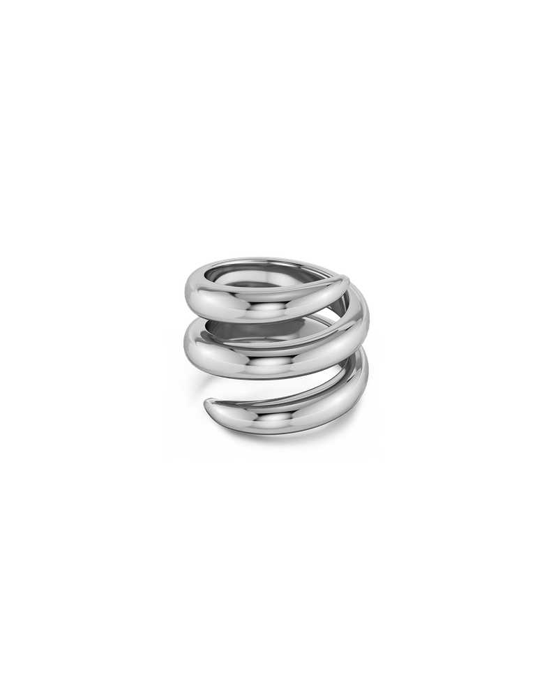 Spire Ring Maxi Silverringar Silver